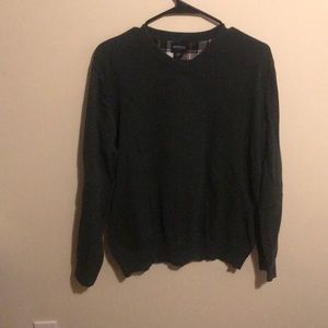 British khaki sweater